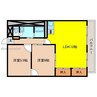 東洋ハイツ 2LDKの間取り