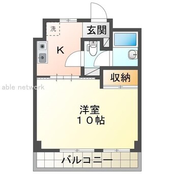 間取図 ヴィラ逢谷内