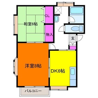 間取図 ハイランド白銀