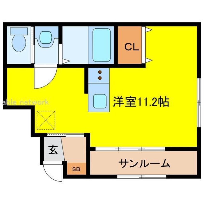 間取図 エス・カーサ