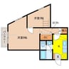 グレイシャス 2Kの間取り