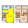 ククーロ３ 3LDKの間取り