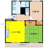 カサグランデ 2LDKの間取り