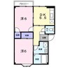 メゾンエクセルI・II 2Kの間取り