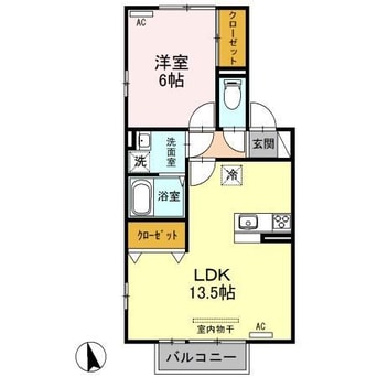 間取図 リーブワン