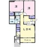 レガーロ 2LDKの間取り