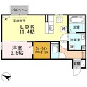 グランコートBの間取図