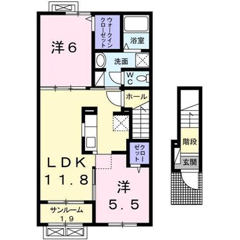 間取図 フォルトゥーナ