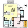 レジェーロII 1LDKの間取り