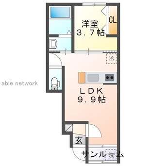 間取図 ピノ・ノワール