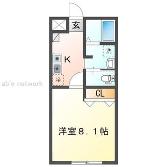 間取図 ブルームあざれあ