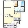 CASA　LIBERTA 1Rの間取り