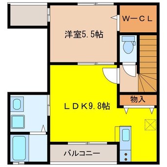 間取図 カーサ ソレイユ