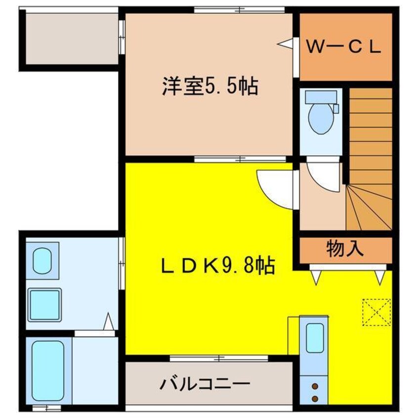 間取図 カーサ ソレイユ