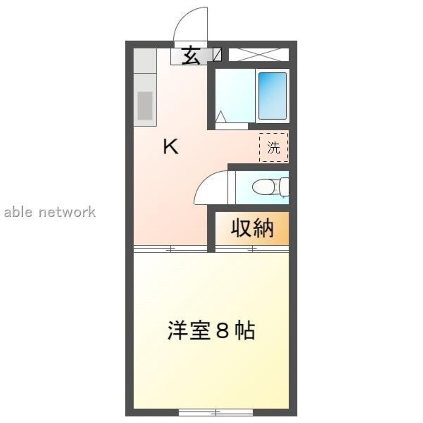 間取図 エバーグリーン大形