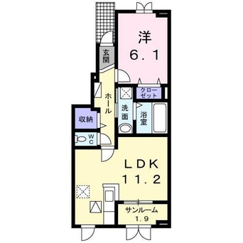 間取図 クレッセント