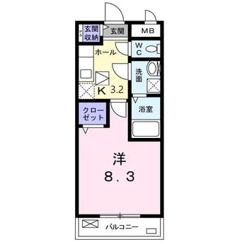 間取図 ジュネス・Ｍ