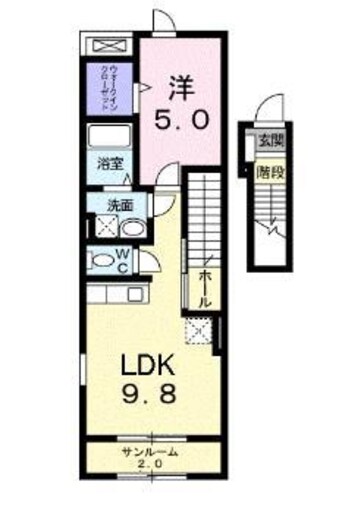 間取図 ラ・フィエスタI