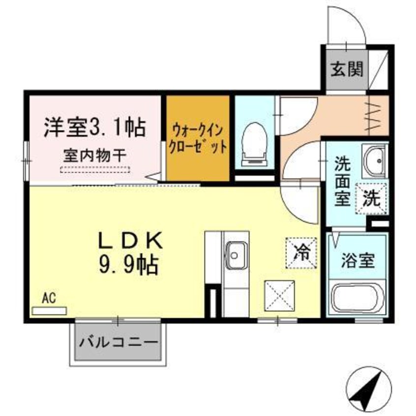 間取図 ネージュＳII