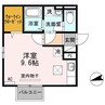 ケレス 1Rの間取り