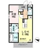 フレッサＡ 1LDKの間取り