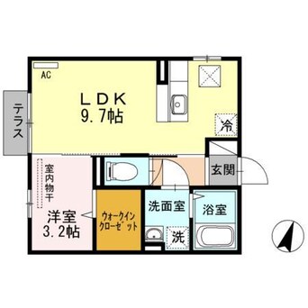 間取図 フレッサＢ