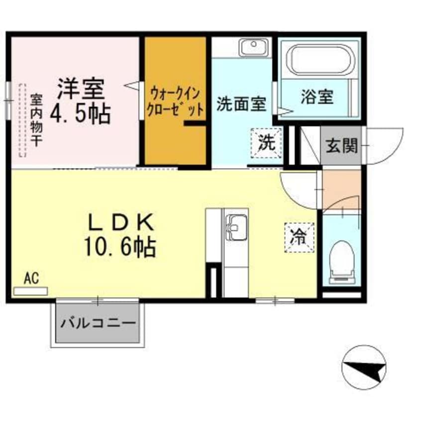 間取図 アメニティタウンII