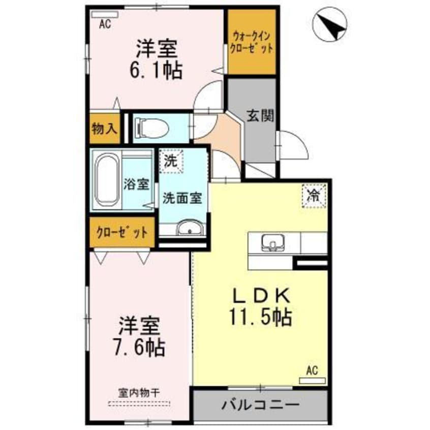 間取図 K-FieldII