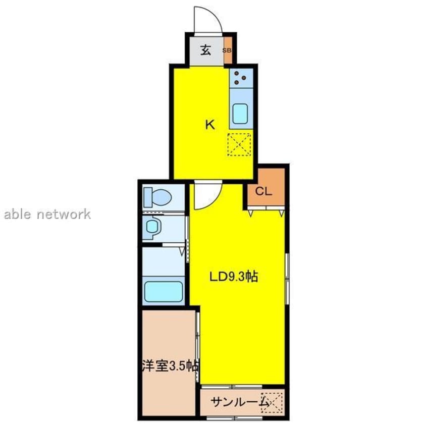 間取図 ノースティアラ