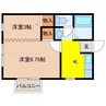 ジャスミンHASEGAWA 2Kの間取り