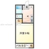 ハピネスKII 1Kの間取り