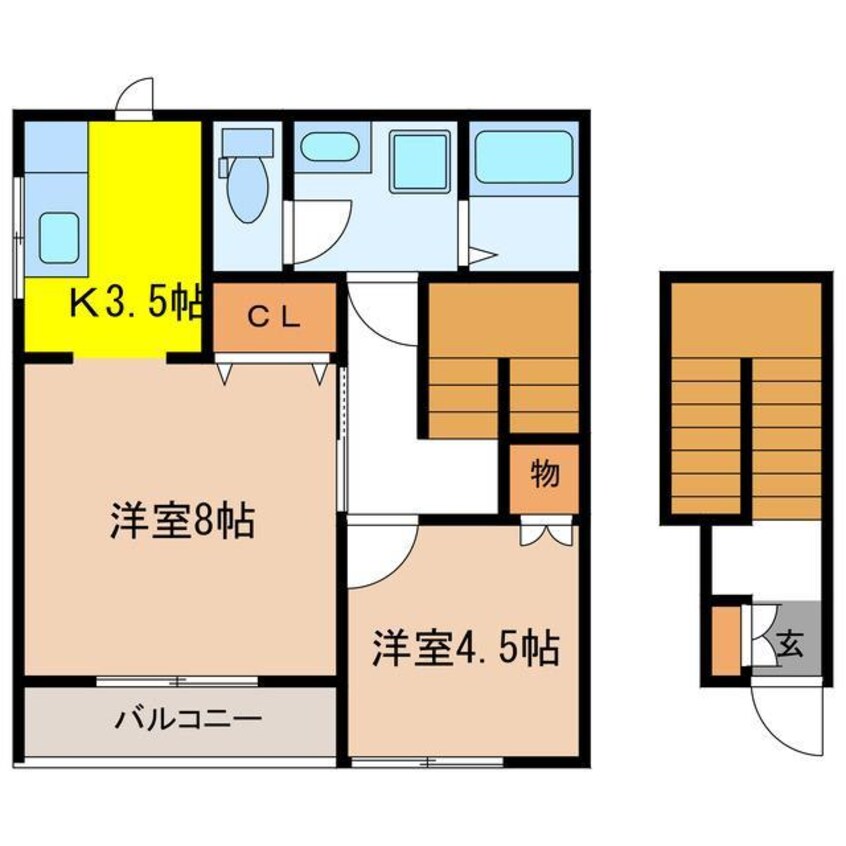 間取図 Sフィールド