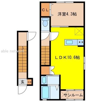間取図 イル・ドラーク