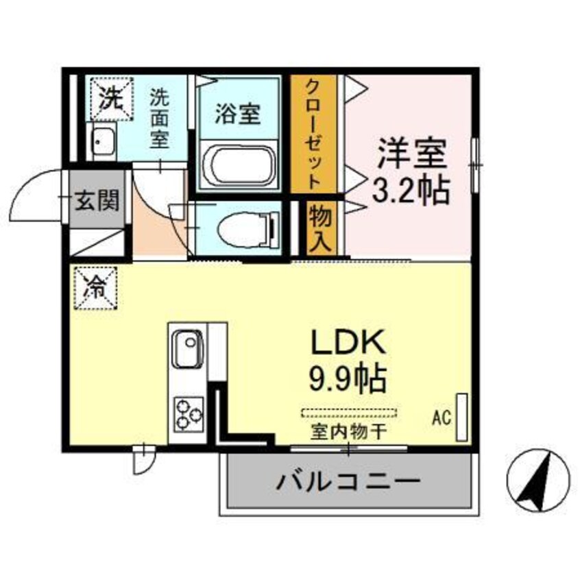 間取図 オリーブII