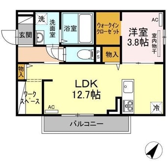 間取図 ピターニュB