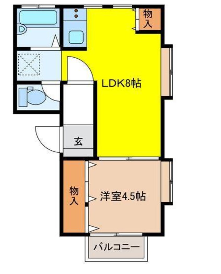 間取図 ステージハウスセガ