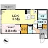ムンド 1LDKの間取り