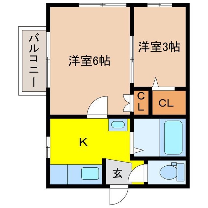 間取図 パルティール