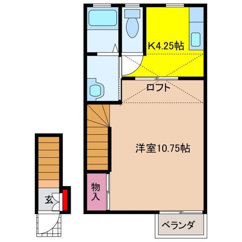 間取図 トルハート・アイ