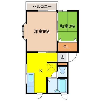 間取図 シェリールI