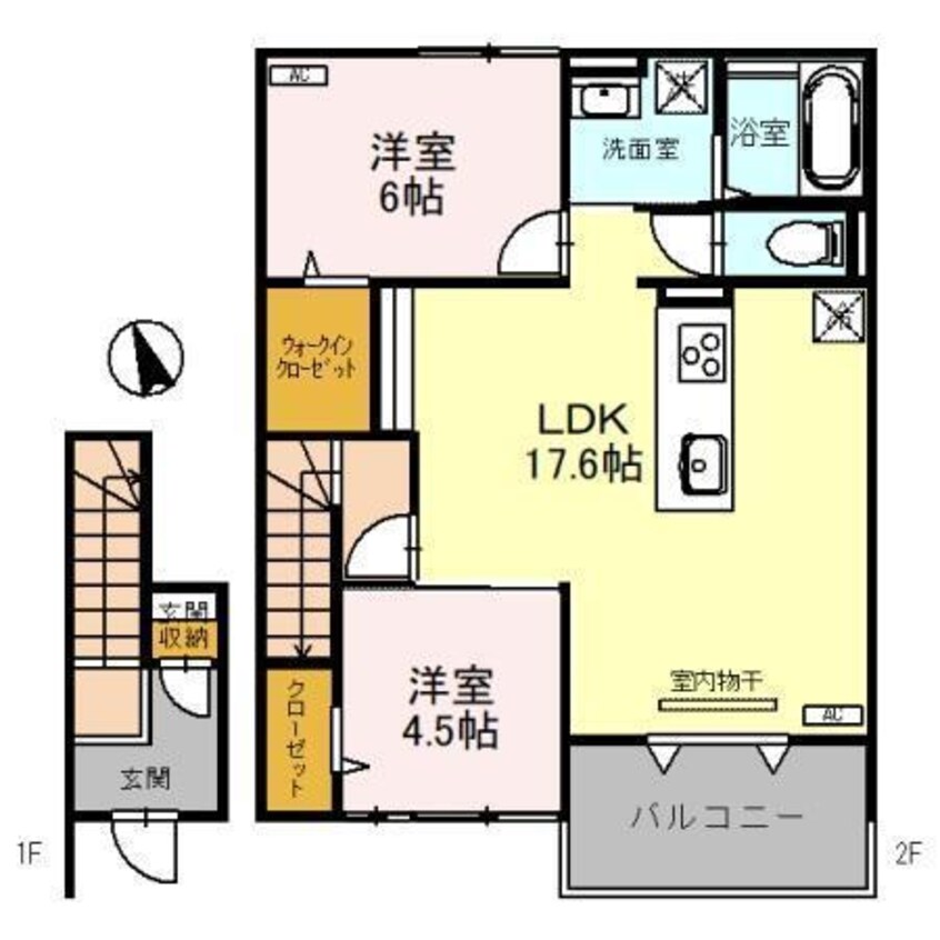 間取図 ラ・メール　ド　シエル