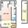 75apartment.東明 1LDKの間取り