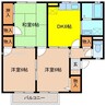 サンロードTKII 3DKの間取り