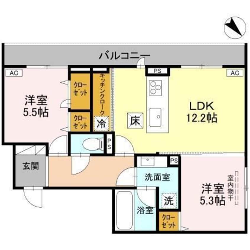 間取図 フィラーレ