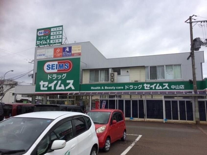 ドラッグセイムス中山店(ドラッグストア)まで528m Maison de Rich 中山 Annex