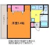 ゆうマンション 1Kの間取り