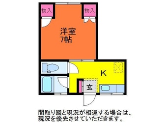 間取図 コーポロビニエ