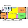 ホポロ東万代 3LDKの間取り