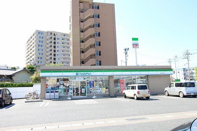 ファミリーマート柳都大橋南店(コンビニ)まで569m FERIO万代