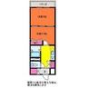 朝日プラザ栗ノ木　302号室 2Kの間取り